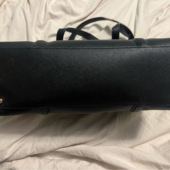 Kate Spade Black Shoulder Bag with Gold Accents - Picture 5 of 9